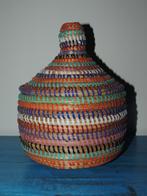 Mand met deksels 30 cm uit India € 14,95, Ophalen, Nieuw