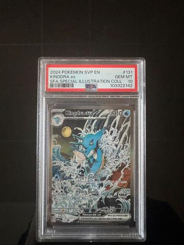 Pokemon Kingdra Ex131 Promo Psa 10 beschikbaar voor biedingen