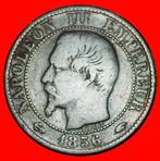 Ⰿ NO WREATH 1853-1857: FRANCE 5 CENTIMES 1856A NAPOLEON III, Ophalen of Verzenden, Frankrijk, Losse munt