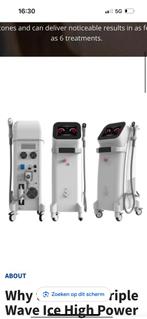 High Power Diode Laser Triple Wave Ice, Ophalen, Zo goed als nieuw, Overige typen