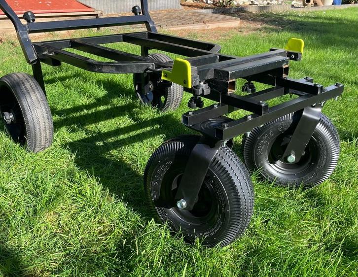 VOORZIJDE Zwenkwielen voor Matrix transport, Watersport en Boten, Hengelsport | Witvissen, Nieuw, Overige typen, Ophalen of Verzenden