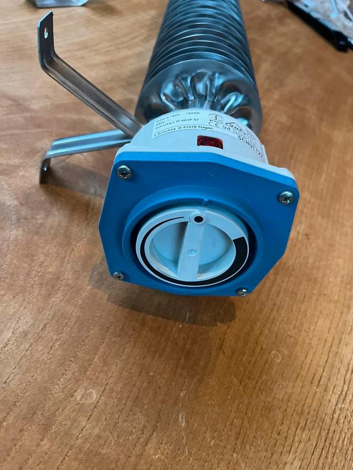 Schultze RiRo-a - Ribbenbuiskachel RIRO A 1500, Doe-het-zelf en Verbouw, Verwarming en Radiatoren, Zo goed als nieuw, Ophalen of Verzenden