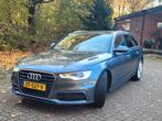 Audi A6 3.0TDI 150KW Avant Quat S-tr 2014 Grijs, Auto's, Automaat, 1800 kg, Zwart, Leder