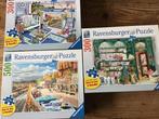 3x puzzel grotere stukken 2x300 1x500 compleet Ravensburger, Minder dan 500 stukjes, Ophalen of Verzenden, Legpuzzel, Zo goed als nieuw