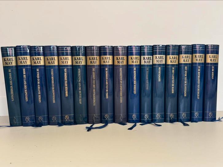Karl May boeken serie, Boeken, Avontuur en Actie, Zo goed als nieuw, Ophalen of Verzenden