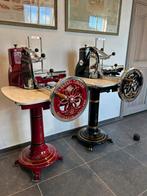 Prachtige oude snijmachine berkel gerestaureerd rood zwart, Antiek en Kunst, Antiek | Keukenbenodigdheden, Ophalen