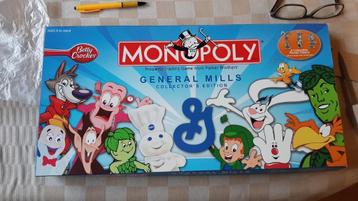 bordspel Monopoly General Mills Monopolie gelimiteerd  beschikbaar voor biedingen