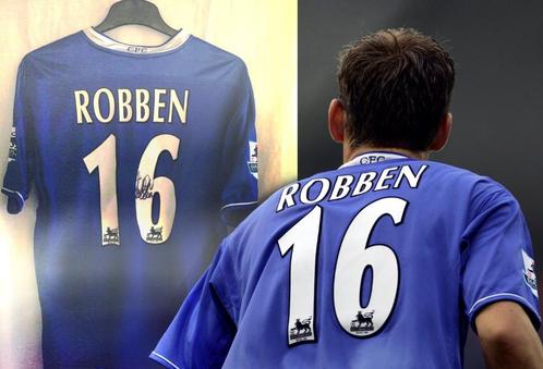 Robben Chelsea matchworn shirt match worn FC Groningen PSV L, Verzamelen, Sportartikelen en Voetbal, Gebruikt, Shirt, Buitenlandse clubs