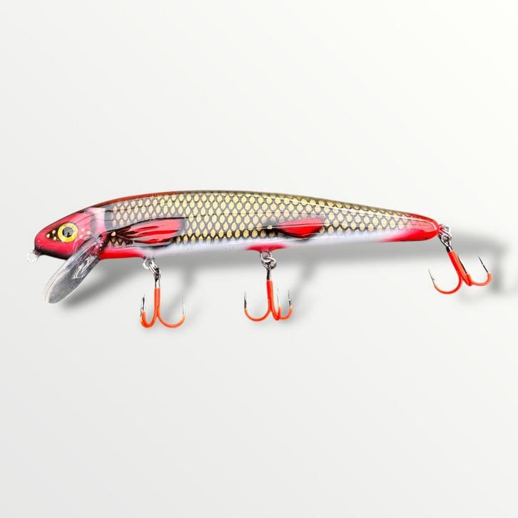 The Mari 8” Little Red Riding Hood, Watersport en Boten, Hengelsport | Roofvissen, Nieuw, Haak, Ophalen of Verzenden