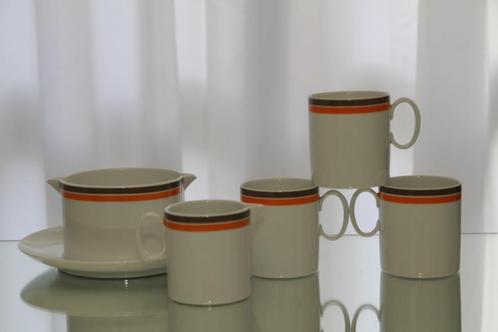 Thomas serviesdelen met bruin/oranje decor, Huis en Inrichting, Keuken | Servies, Overige stijlen, Keramiek, Ophalen