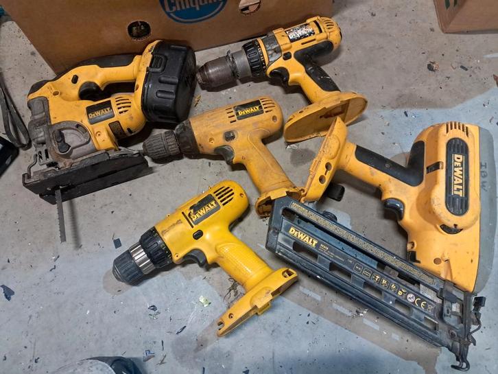 Accugereedschap - Diverse merken, Doe-het-zelf en Verbouw, Gereedschap | Overige machines, Gebruikt, Ophalen of Verzenden