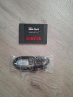 SanDisk SSD Plus 120GB + 2 SATA Kabels, Computers en Software, Harde schijven, Contactnextused@gmail.com, Sandisk, Zo goed als nieuw