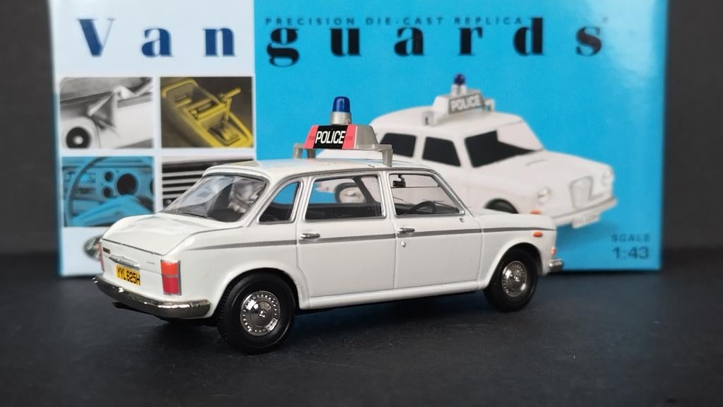 Wolseley 1800 City of London Police 1:43 Vanguards Pol, Auto, Nieuw, Info@corgiclassics.co.uk, Le19 1rl Leicester uk