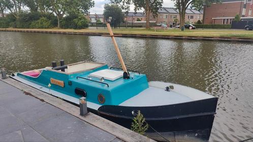 Sleep- duw vlet 6,5 meter., Watersport en Boten, Motorboten en Motorjachten, Zo goed als nieuw, Staal, 6 tot 9 meter, Diesel, Binnenboordmotor