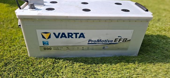VARTA ProMotive EFB Accu – 12V 240Ah 1200A, Audio, Tv en Foto, Accu's en Batterijen, Gebruikt, Oplaadbaar, Ophalen of Verzenden