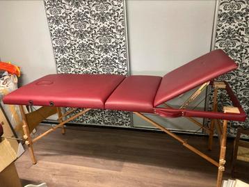 Massage tafel (te) weinig gebruikt 