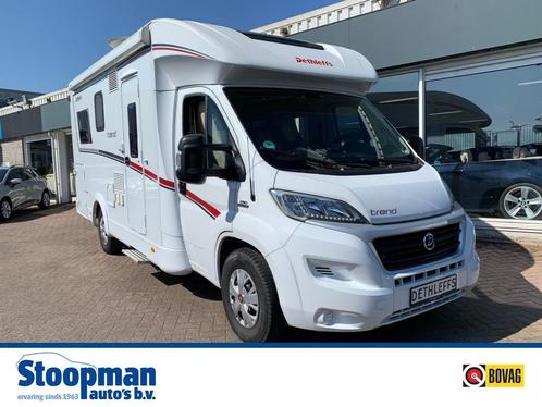 Dethleffs Trend T6757 AUT. Queensbed Levelsysteem 4x slaappl, Caravans en Kamperen, Campers, Bedrijf, Half-integraal, tot en met 4