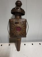 Antieke lantaarn met rode lens, Ophalen of Verzenden