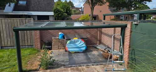 Terras overkapping/tuin opslag L:430cm B:300cm H:170cm, Tuin en Terras, Bergingen en Tuinkasten, Gebruikt, Overige typen, Metaal