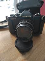 Chinon CM4 fotocamera met lens, Ophalen of Verzenden, Gebruikt, Spiegelreflex, Overige Merken