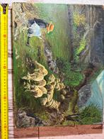 Schilderij Herder met Schapen in Dal, Antiek en Kunst, Kunst | Schilderijen | Klassiek, Ophalen of Verzenden