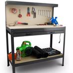 Werkbank met gereedschapsbord, Doe-het-zelf en Verbouw, Werkbanken, Ophalen, Nieuw, 70 tot 120 cm