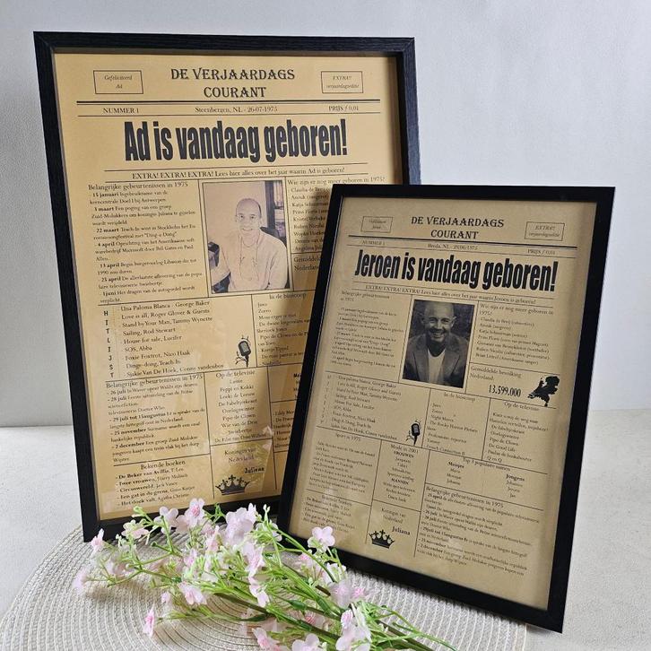 Kranten, Boeken, Tijdschriften en Kranten, Nieuw, Overige typen, Ophalen of Verzenden