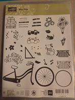 Stampin up bike ride stempels en stansen, Ophalen of Verzenden, Gebruikt, Overige thema's, Pons of Mal