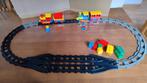 Lego Duplo treinset spoor met 2 duw locomotieven, Ophalen of Verzenden, Gebruikt, Complete set, Duplo