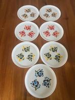 Vintage Acropal Knorr servies, Huis en Inrichting, Keuken | Servies, Ophalen, Bord(en), Overige stijlen, Glas