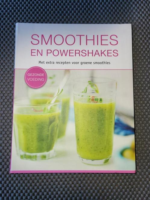 Smoothies en powershakes,  gezonde voeding, Boeken, Gezondheid, Dieet en Voeding, Zo goed als nieuw, Dieet en Voeding, Ophalen of Verzenden