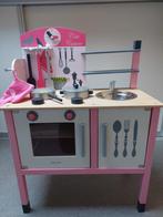 Houten keuken Janod, Kinderen en Baby's, Speelgoed | Houten speelgoed, Ophalen, Zo goed als nieuw, Meubelstuk of Keukentje