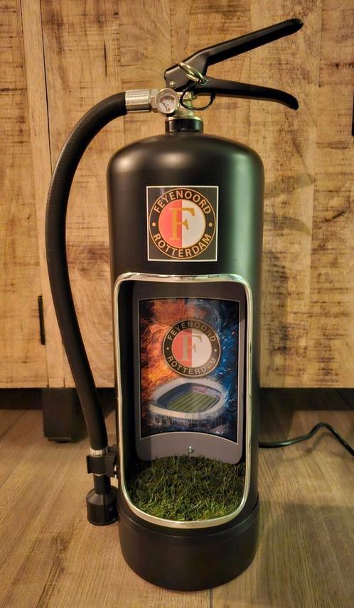 Mooie FEYENOORD brandblusser met verlichting, Verzamelen, Merken en Reclamevoorwerpen, Nieuw, Overige typen, Ophalen of Verzenden