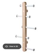 Ploga wandkapstok IKEA, Wandkapstok, Verzenden, Zo goed als nieuw, Minder dan 100 cm