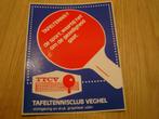 sticker veghel tafeltennis club TTCV, Ophalen, Zo goed als nieuw, Bedrijf of Vereniging