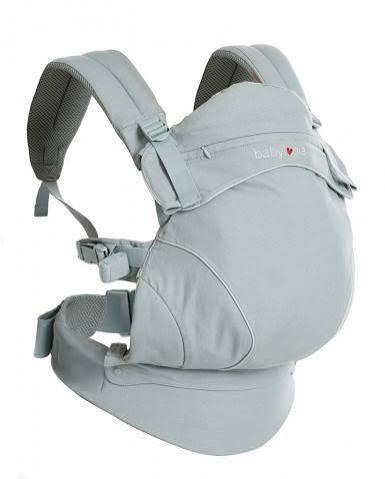 Babydraagzak babylonia flexia, lichtgrijs 0-4y, Kinderen en Baby's, Babydragers en Draagdoeken, Gebruikt, Draagzak, Buik of Rug