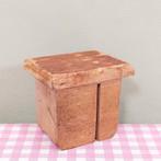 Vintage kruidenmolen kaasmolen oud antiek houten blokje, Ophalen of Verzenden