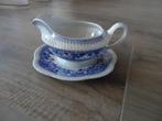 Engels blauw servies - jus/sauskom €4,50.., Ophalen of Verzenden