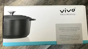 Villeroy & Boch - Gietijzeren stoofpan Vivo - 24 cm (nieuw) beschikbaar voor biedingen