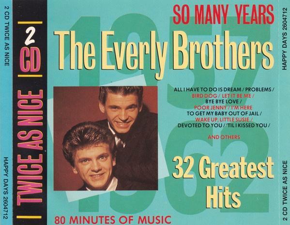 CD's van The Everly Brothers, Cd's en Dvd's, Cd's | Pop, Gebruikt, 1960 tot 1980, Ophalen of Verzenden