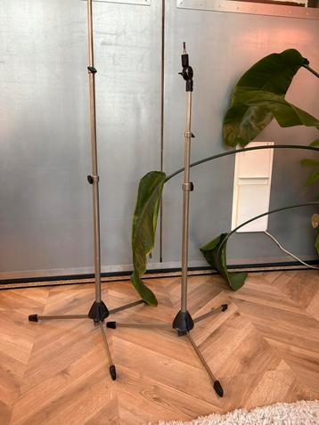 2x vintage stand hardware cymbal beschikbaar voor biedingen