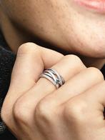 Pandora Pandora Zilveren Ring Maat 58, Sieraden, Tassen en Uiterlijk, Ringen, Met kristal, 18 tot 19, Ophalen of Verzenden, Zo goed als nieuw