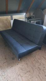 Mooie grijze slaapbank, Ophalen, Gebruikt, Tweepersoons, 140 cm