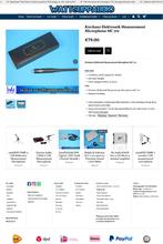 Kirchner Elektronik Measurement Microphone MC 701, ., Overige typen, Ophalen of Verzenden, Zo goed als nieuw