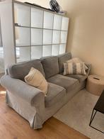 Ektorp ikea bank 3 zits + tweede hoes donker grijs, Ophalen, Gebruikt
