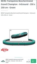 Berg beschermrand 350 x 250 inground champion groen, Ophalen of Verzenden, Nieuw