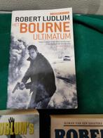 -	Boeken robert ludlum drie stuks, Ophalen of Verzenden
