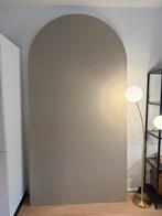 Houten backdrop boog - kleur: taupe, Ophalen, Zo goed als nieuw