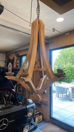 Hoffz kroonluchter/ hanglamp, Huis en Inrichting, Ophalen, Hout