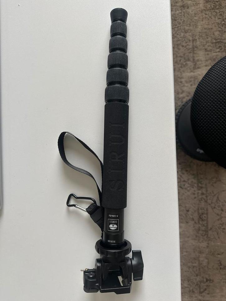 Sirui P-326-EU Eenpoot Statief, Audio, Tv en Foto, Fotografie | Statieven en Balhoofden, Gebruikt, Eenpoot, 150 tot 175 cm, Met balhoofd